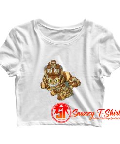 Cat Bus Baby Crop Top Shirt