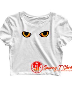 Cat Eyes Crop Top Shirt