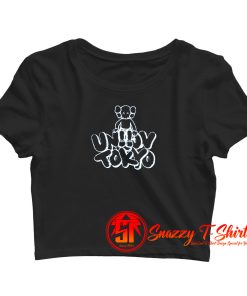 Cheap KAWS x Union Tokyo Crop Top Shirt
