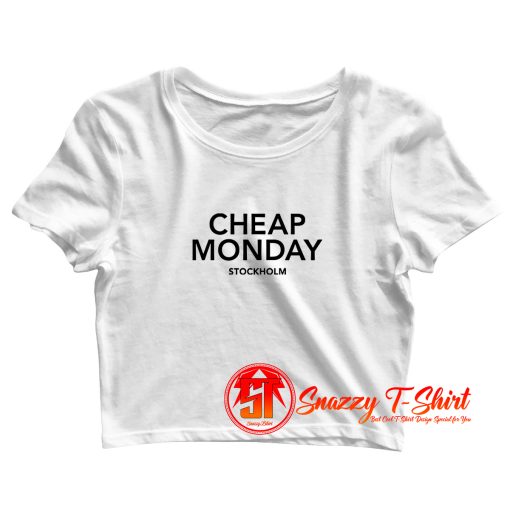 Cheap Monday Crop Top Shirt