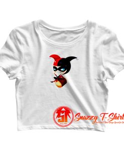 Chibi Harley Quinn Crop Top Shirt