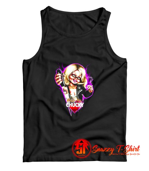Childs Play Neon Chucky and Tiffany Tank Top