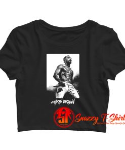 Chris Brown Graphic Crop Top Shirt