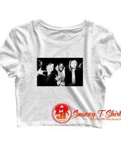Chris Farley Kurt Cobain 2pac Tupac Hanging Out Crop Top Shirt