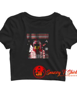 Christmas Doberman Pinscher Sweat Crop Top Shirt