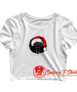 Christmas King Kong Crop Top Shirt