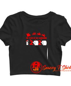Christmas LOCKDOWN 2020 T Crop Top Shirt