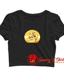 Christmas Nativity Scene Crop Top Shirt