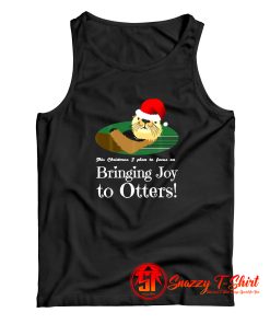 Christmas Otter Tank Top