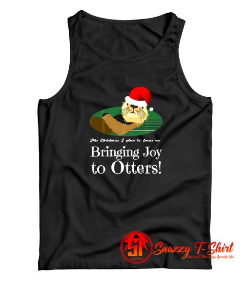 Christmas Otter Tank Top