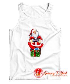Christmas Santa Claus Video Gamer Tank Top