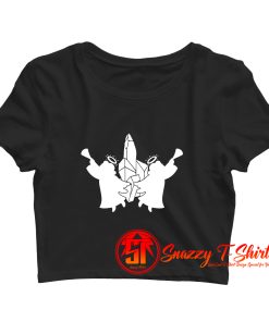 Christmas angel Crop Top Shirt