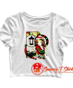 Christmas girl Crop Top Shirt