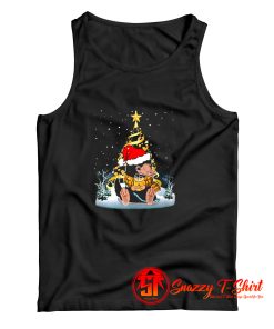 Christmas tree Under Snow Niffler Santa Hat Tank Top