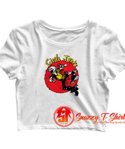 Circle Jerks Punk Rock Crop Top Shirt