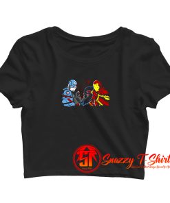 Civil Fighter Crop Top Shirt
