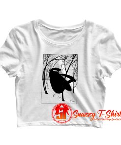 Classic French Vintage Crop Top Shirt