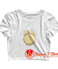 Comic Fat Belly beer gut beer belly chest Crop Top Shirt