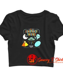 Conspiracy Theories Crop Top Shirt