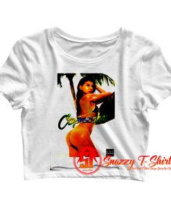 Copacabana Brasil Brazil Hot Sexy Girl Model Kate Moss Crop Top Shirt