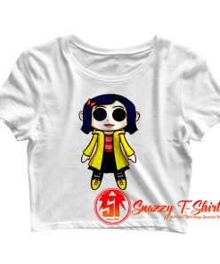 Coraline Doll Chibi Crop Top Shirt