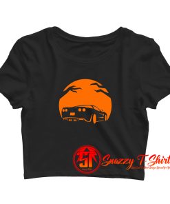Corvette Pumpkin Crop Top Shirt