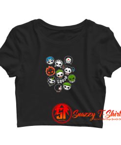 Crazy Squad Cute Crop Top Shirt