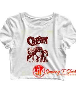 Cream Psychedelic Acid Blues Rock Crop Top Shirt