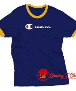 Cream Wu Tang Clan Vintage Ringer Tee