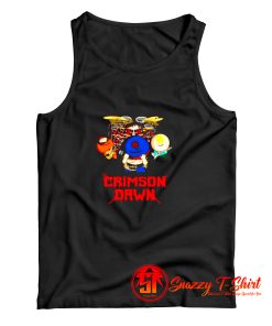 Crimson Dawn South Parks Band Music Tank Top
