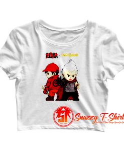 Cute Akira x Earthbound Classic Crop Top Shirt