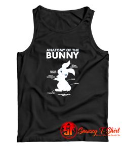 Cute Anatomy Of A Bunny Rabbit Tank Top