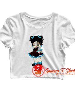 Cute Betty Boops Everyone Crop Top Shirt