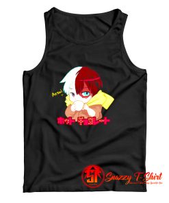 Cute Shoto Todoroki My Hero Academia Tank Top