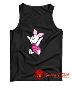Cute Winnie The Pooh Piglet Cartoon Tank Top