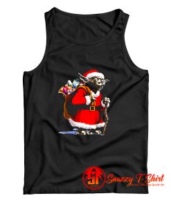 Cute Yoda Star Wars Santa Christmas Tank Top