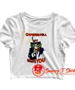 Cypress Hill Wants You Heather Crop Top Shirt