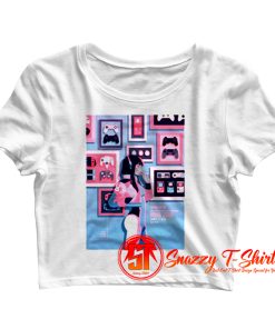 D.Va D Va Overwatch FPS Esports Arcade Classic Retro Vintage Crop Top Shirt