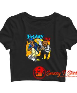 DEEBO X FRIDAY THE 13TH HORROR MOVIE Crop Top Shirt