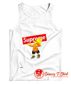 Dabbing Supreme Bart Simpson Tank Top