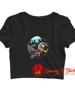 Daft Punk Get Lucky Funny Electronic Duo Crop Top Shirt