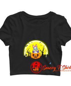 Daisy Disney In The Pumpkin Halloween Crop Top Shirt