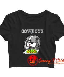 Dallas Cowboys Beverly Hills Cat Meme Crop Top Shirt