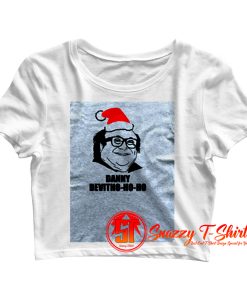 Danny Devito Ho Ho Ho Christmas Crop Top Shirt