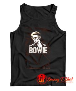 David Bowie The Man Photo Leopard Tank Top