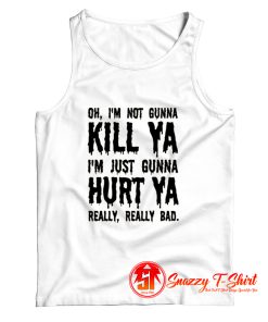 Dc Comics IM No Gunna Matar Ya Tank Top