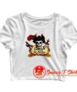 Dead Men Tell No Tales Crop Top Shirt
