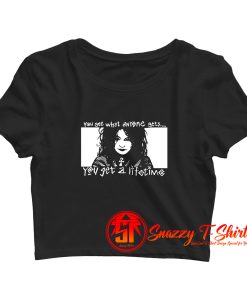 Death Sandman Crop Top Shirt