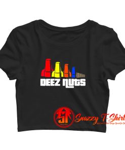 Deez Nuts Electrician Crop Top Shirt