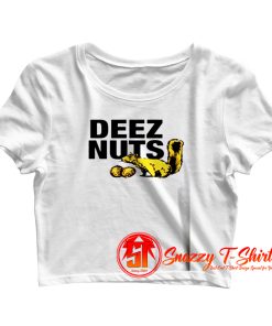 Deez Nuts Funny Snoop Dogg Ice Cube Crop Top Shirt